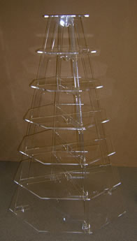 Octagonal Acrylic Cake Stand